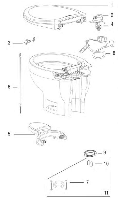 How to Enhance the Performance of Your Aqua Magic Thetford RV Toilet: Tips from the Parts Diagram